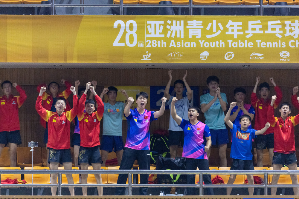 亚洲青少年乒乓球锦标赛:温瑞博获u19男单冠军