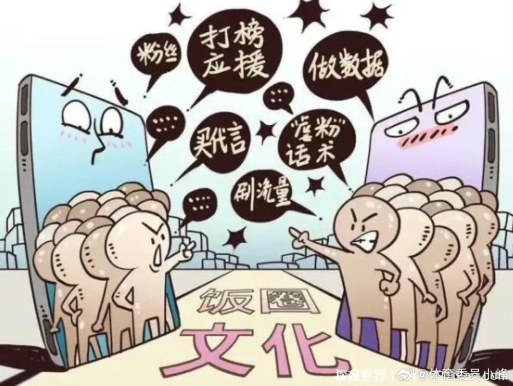 对于饭圈,有两个非常有意思的解释.