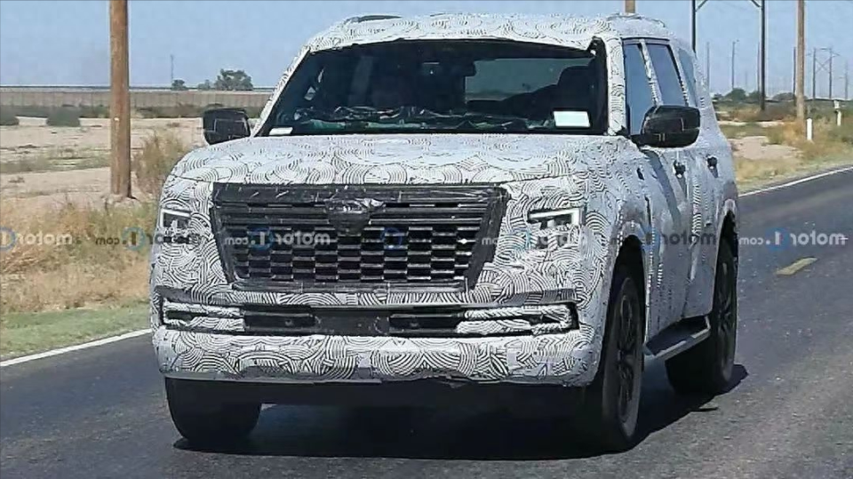 日产非常经典的大型专业级suv"途乐"已经迎来了换代,目前新车已经来到