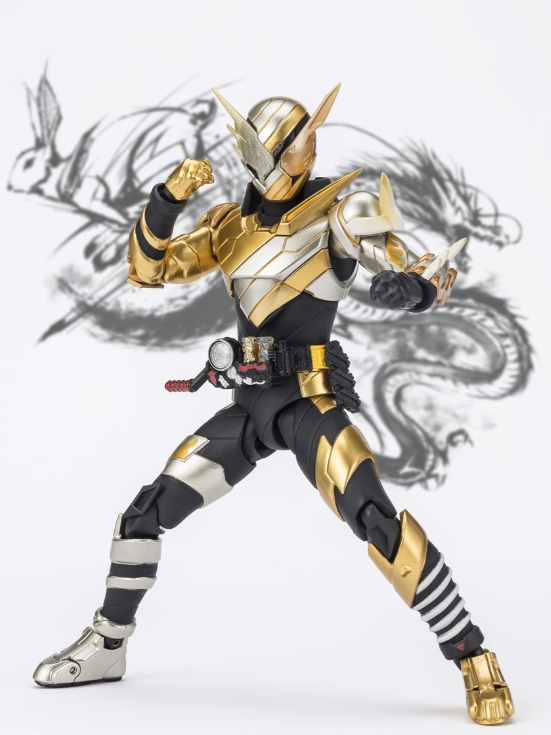 shf系列假面骑士金兔银龙新年特别版官图 所谓的特别版就是特别贵