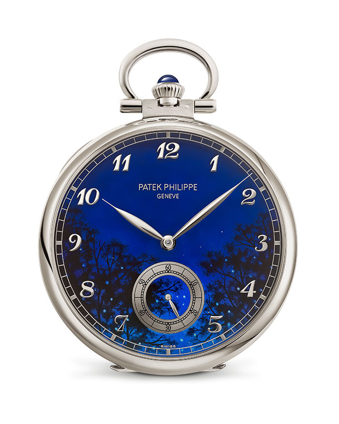 5538g-018"孟加拉丛林"calatrava 腕表,配备三问报时和陀飞轮装置饰 