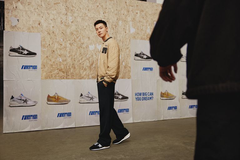 goldengoose携手品牌全球代言人陈伟霆演绎全新marathon系列形象大片