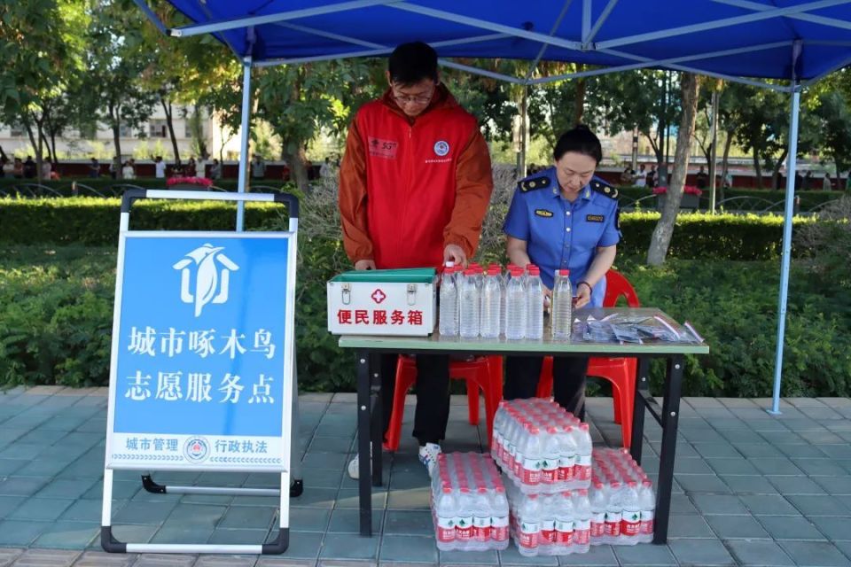 【新时代文明实践】"文明补给站"助力考生乘风破浪