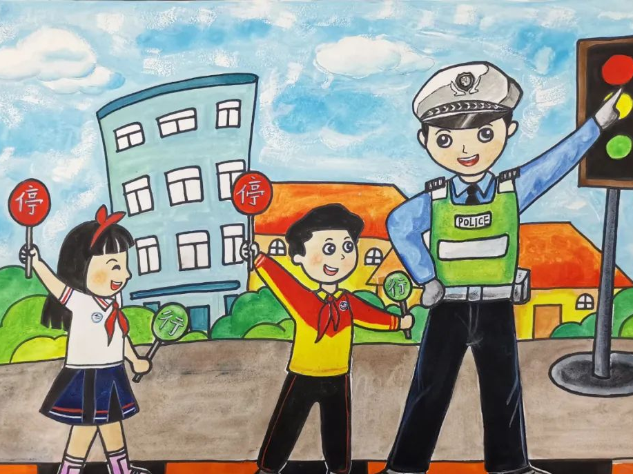 "我眼中的警察叔叔"绘画征集活动开始啦!