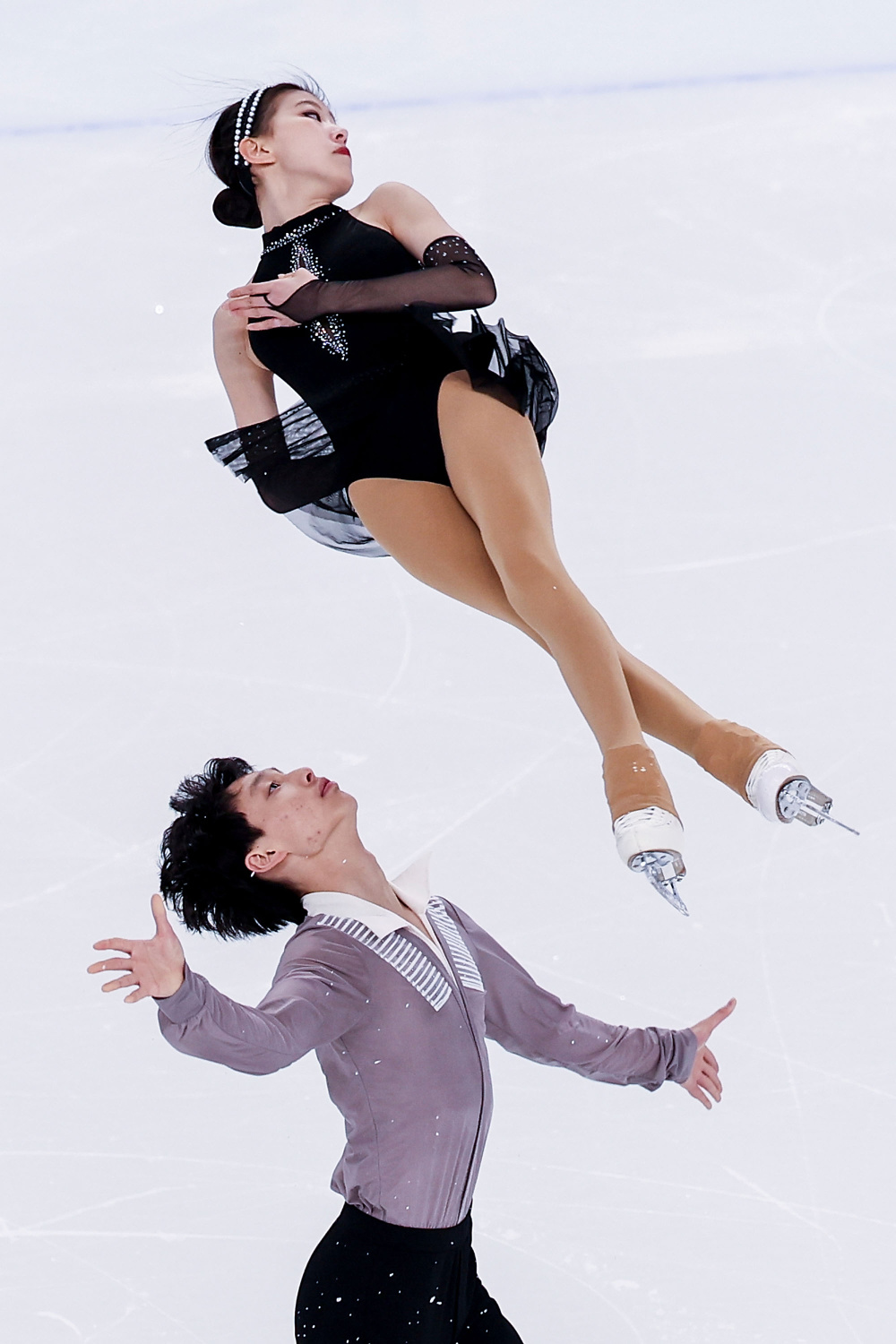 花样滑冰——公开组团体赛双人滑短节目赛况