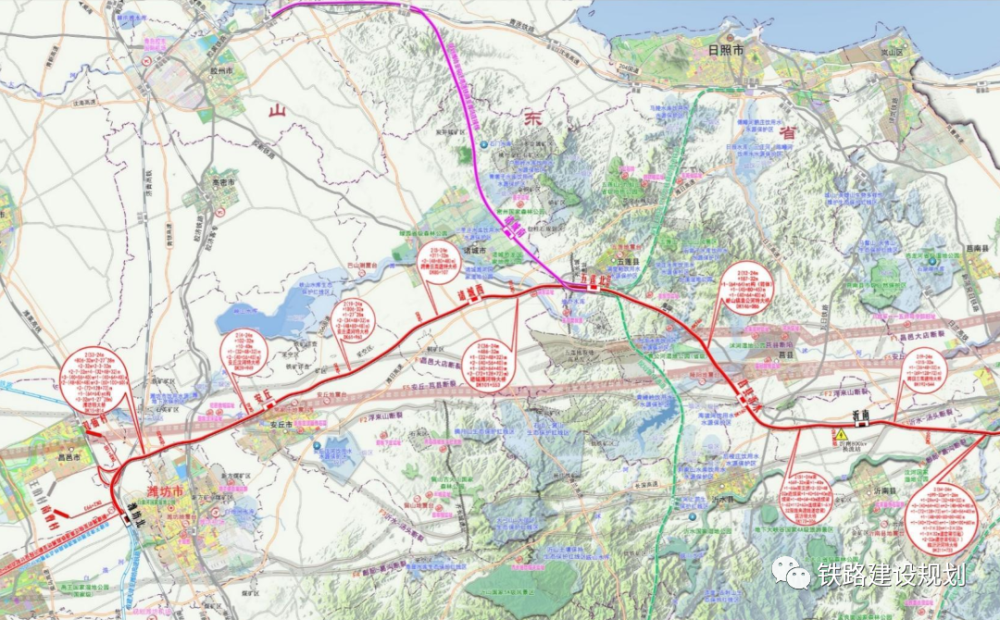 郯城县高铁规划图图片