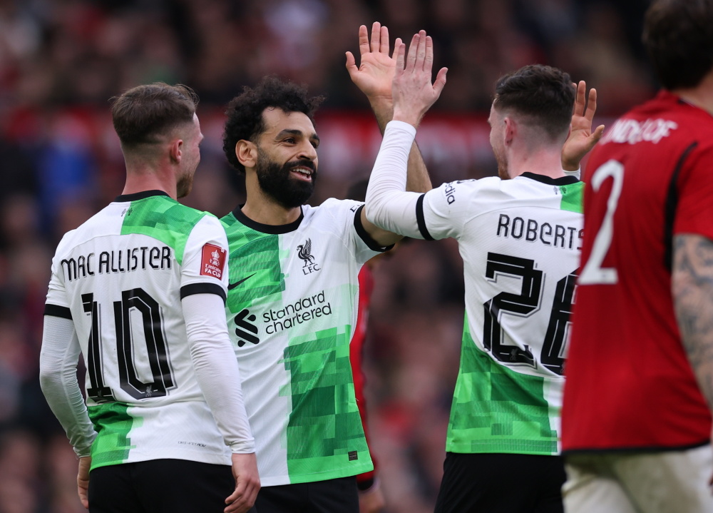 足球英格兰足总杯曼联晋级半决赛