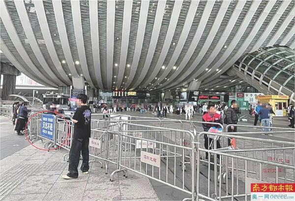 深圳北站换乘地铁免检通道“只出不进”_腾讯新闻