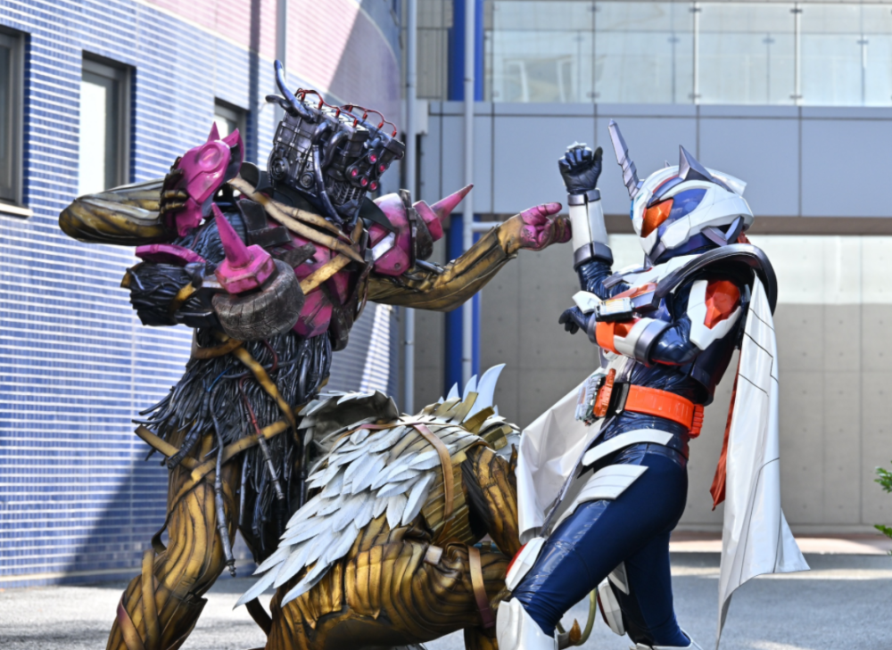 假面骑士歌查德21话追加先行图邪术师试图物理超度黑钢怪人