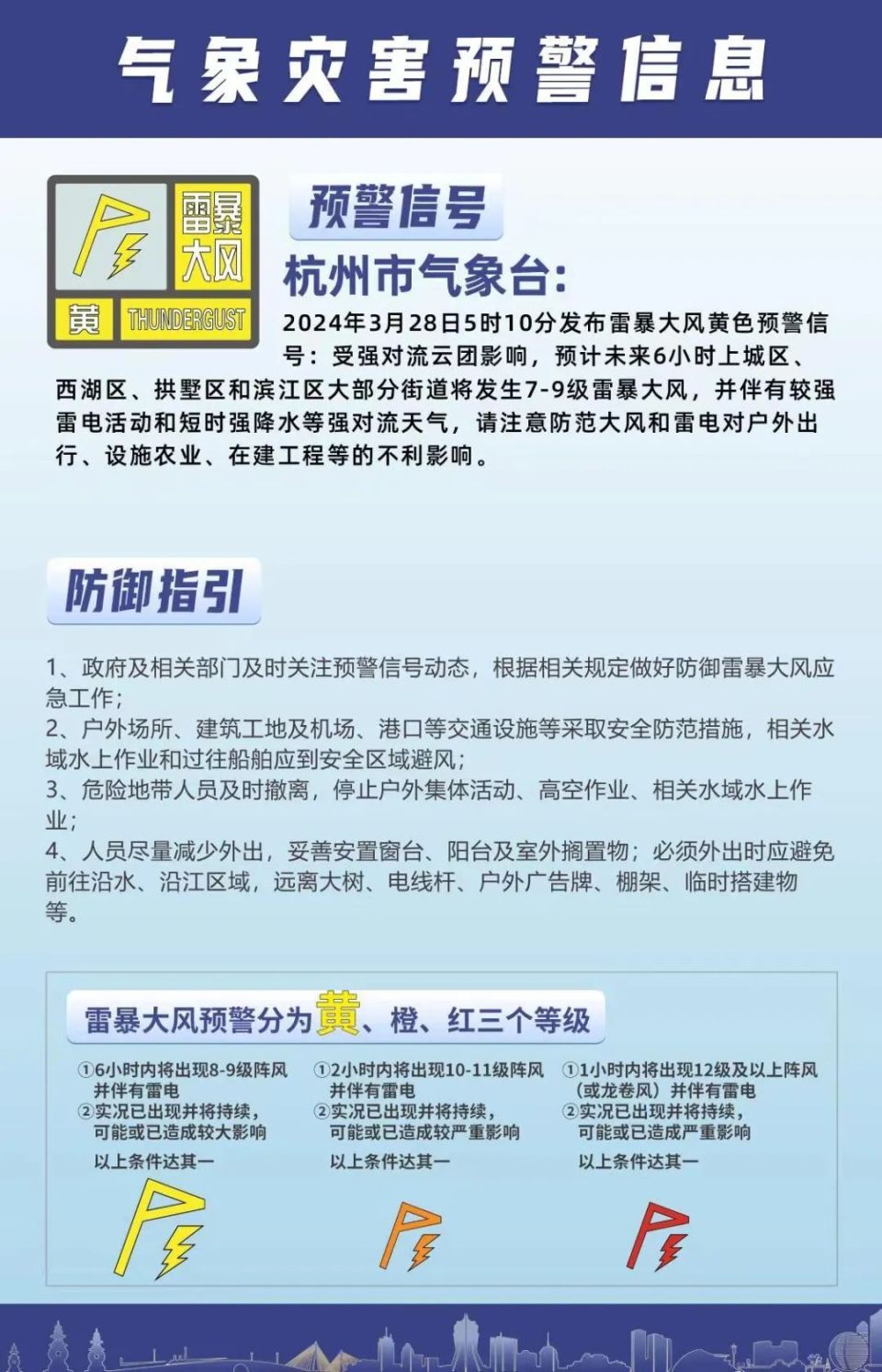 山洪预警发布!浙江8地注意!局地9级雷暴大风_腾讯新闻