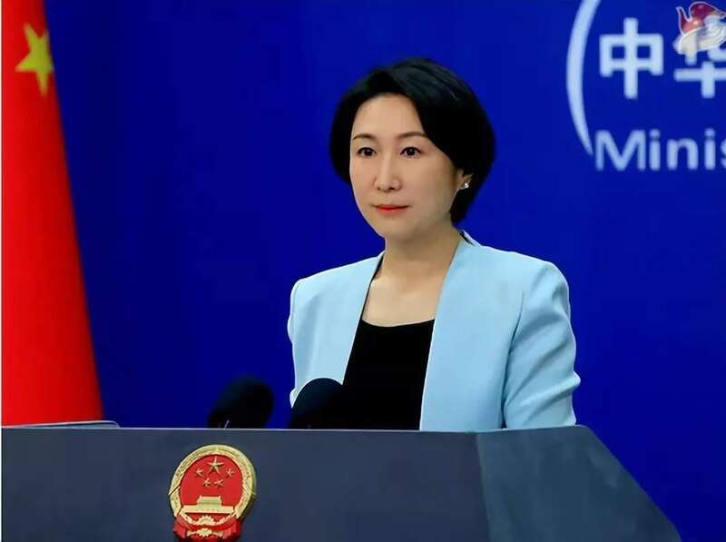 外交部发言人毛宁.