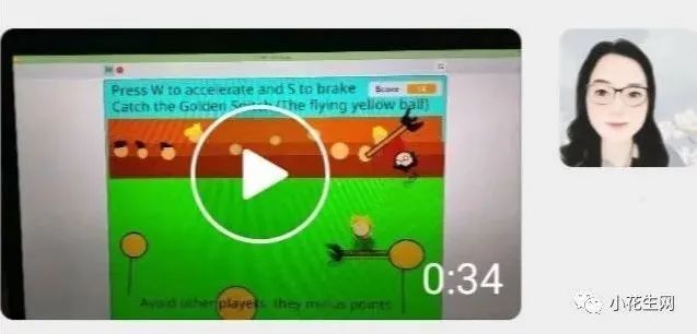 小小子用scratch做了一个小小的quidditch魁地奇比赛游戏,全程自己弄