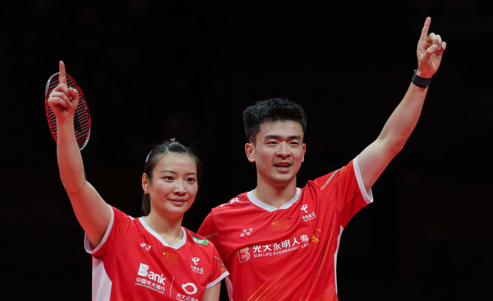 羽毛球世界巡回赛总决赛郑思维黄雅琼混双夺冠