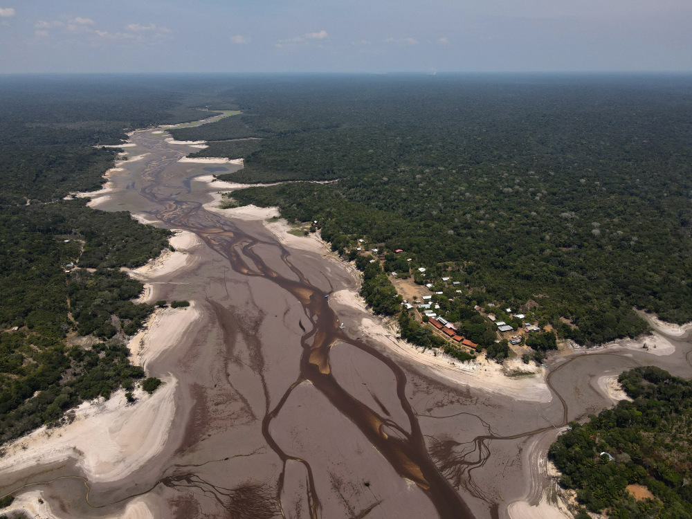巴西亚马孙地区遭遇干旱威胁