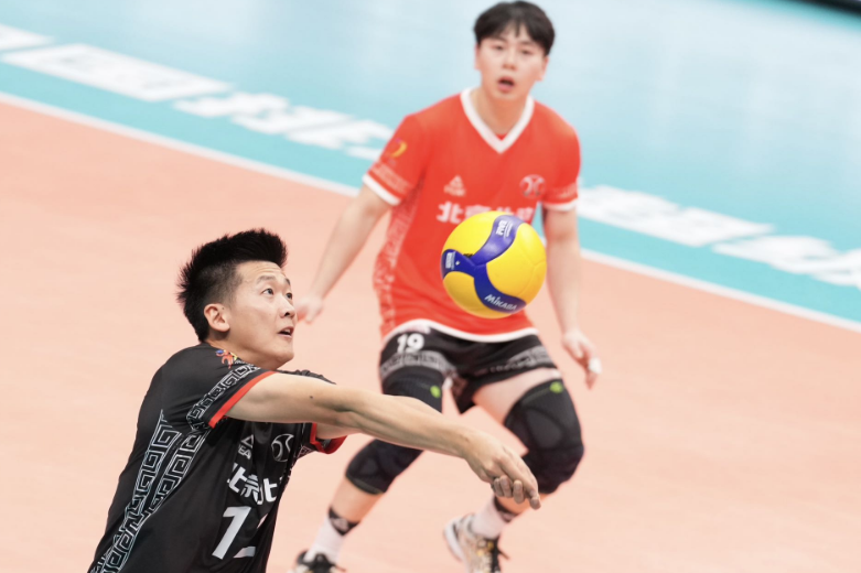 北汽男排击败湖北队豪取三连胜