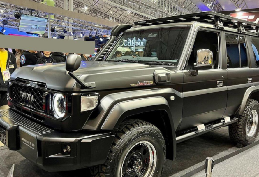 丰田"lc70"黑骑士版官宣!配升级版2.8t柴油机,售价约