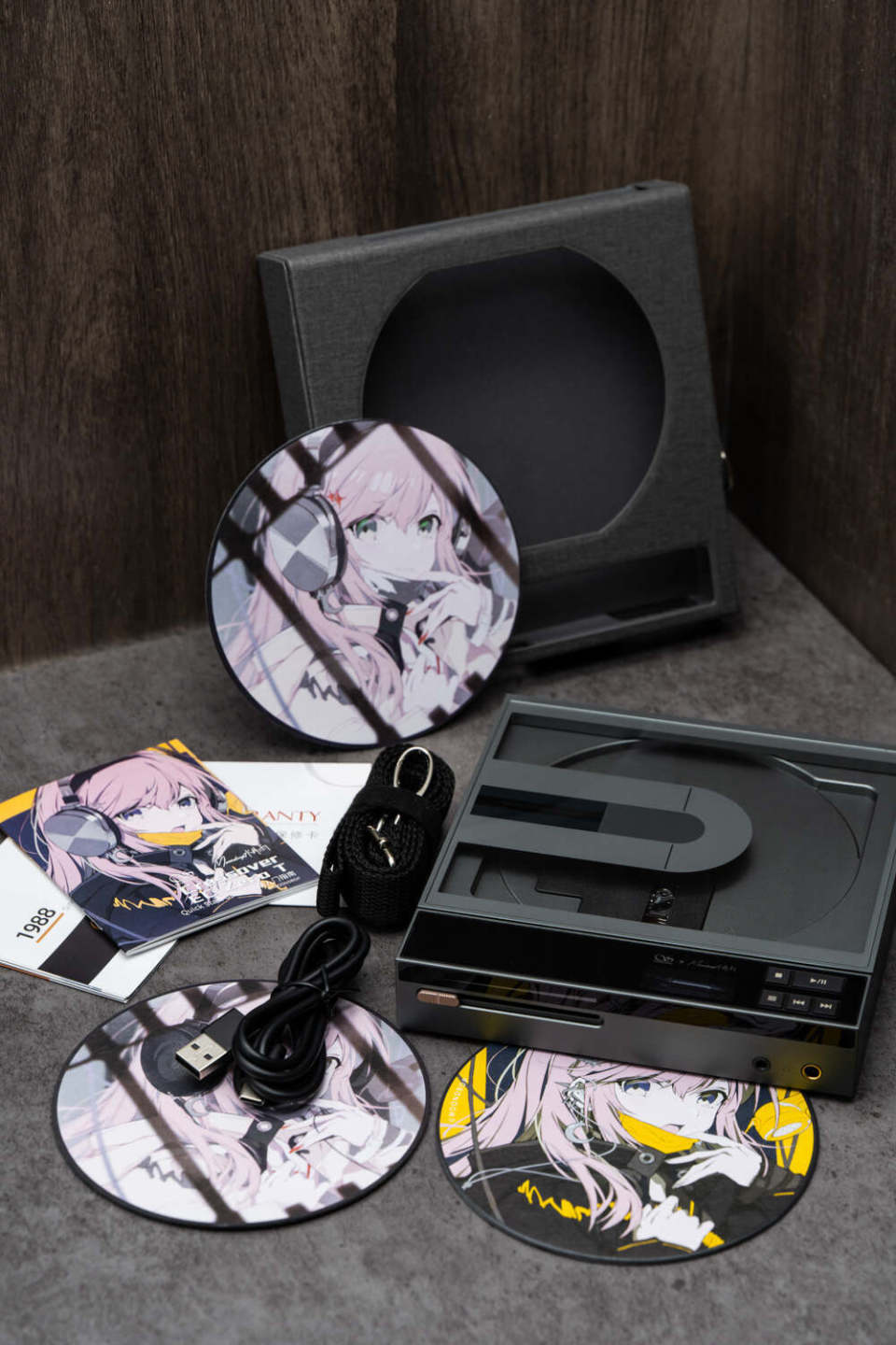 水月雨×山灵Crossover便携CD机：优雅从容的声音表达-腾讯新闻