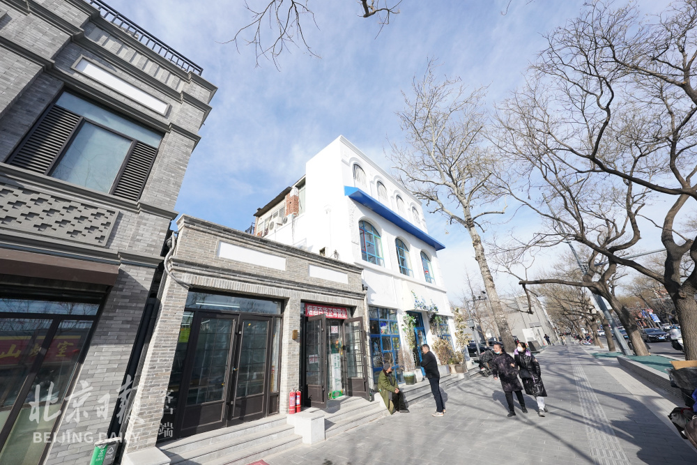 古都新貌灵境胡同西四路口段全要素焕新亮相