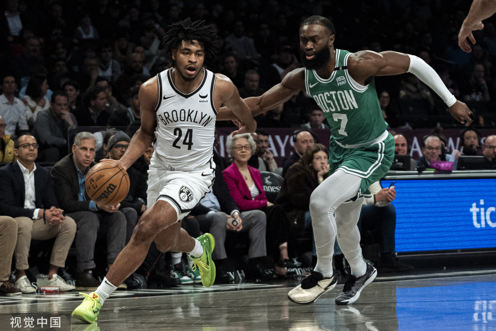 篮网举办春节赛恭贺龙年遭绿军三杀塔图姆4114拒23分逆转