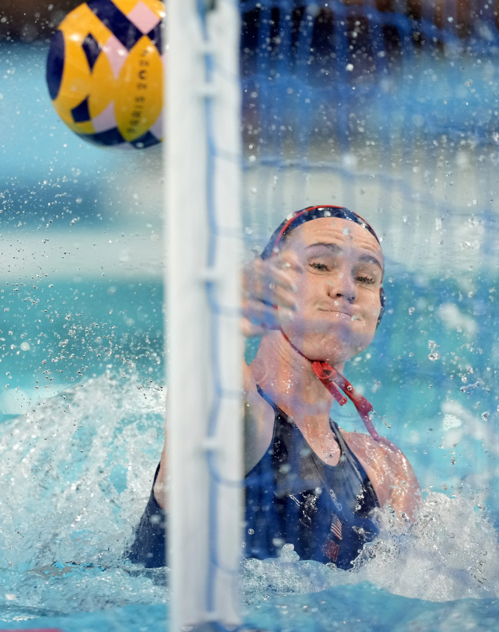 巴黎奥运会丨水球——女子四分之一决赛:美国胜匈牙利