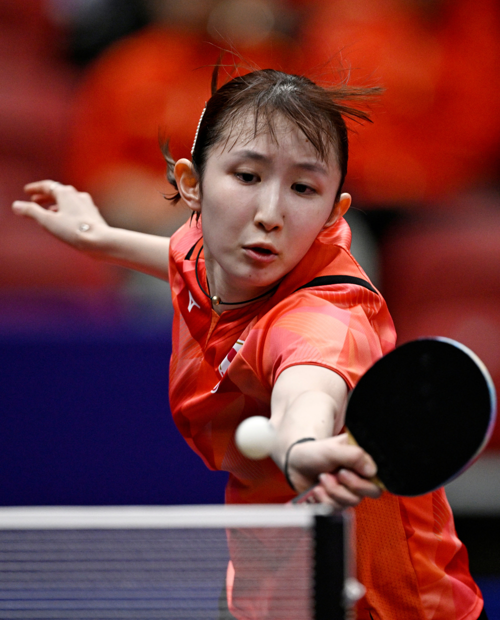 乒乓球——日本队晋级女子团体决赛