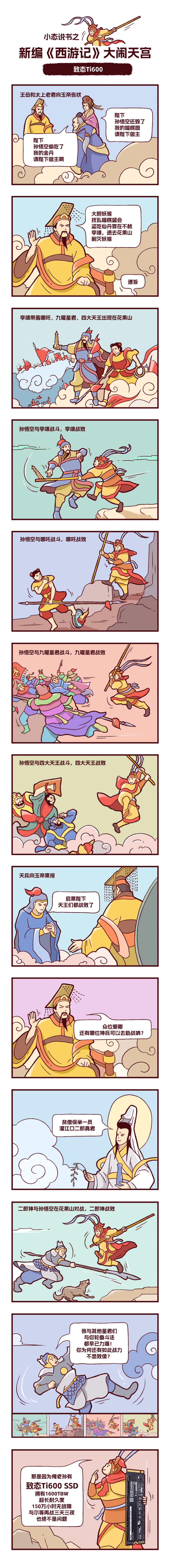 致态ti600之新编《美猴王大闹天宫》