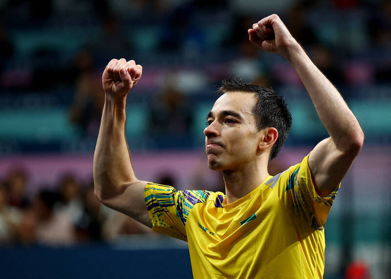 巴西乒乓球选手雨果生涯首闯男单4强,创造新历史