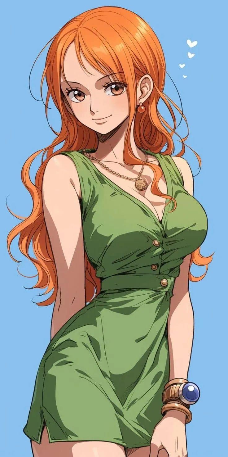 海贼王,娜美ai真人形象,清纯美丽可爱