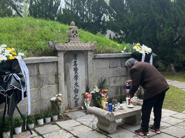 清明,有人在王小波墓前睡着了_腾讯新闻