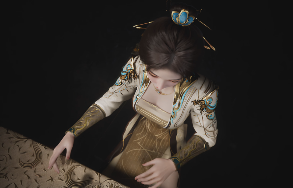 姚曦晋升国漫t0级美女,虽然只是昙花一现,但确实天仙下凡间