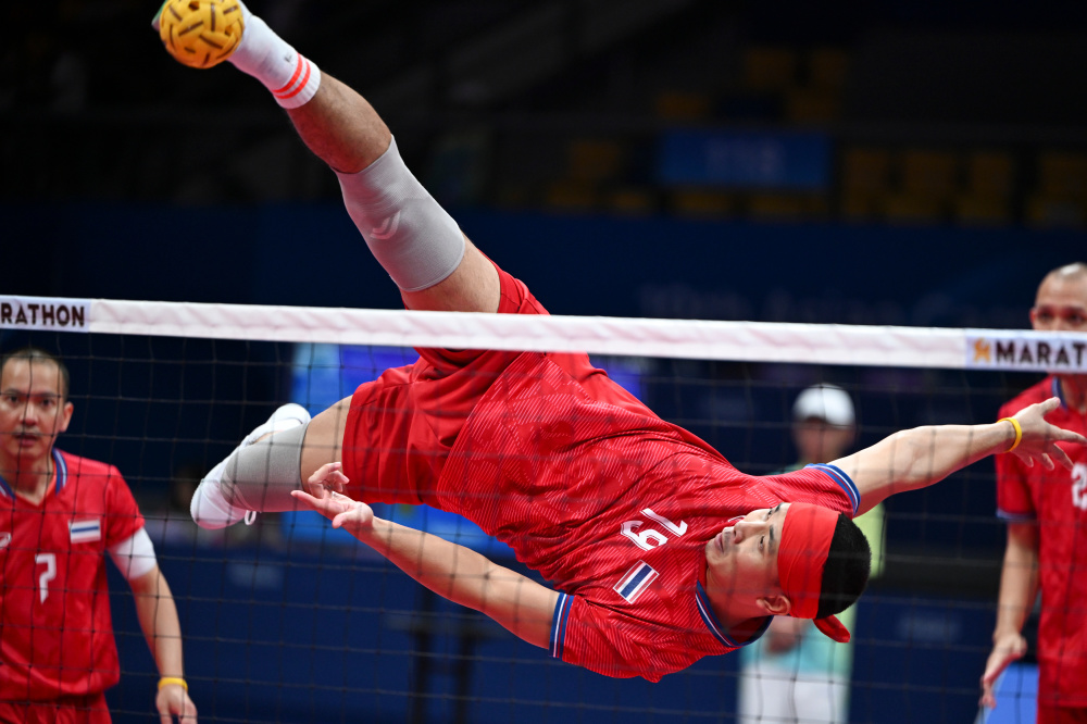 藤球——男子单组团体决赛:泰国夺冠_腾讯新闻