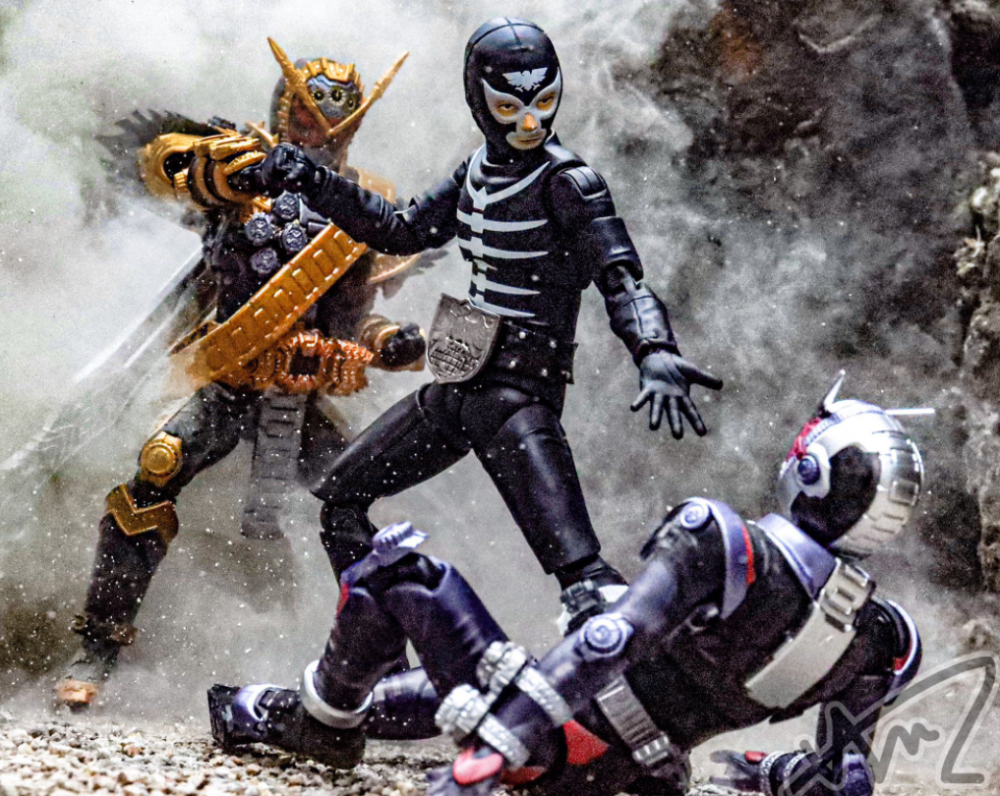 假面骑士爆笑玩梗图 修卡杂兵必秒逢魔时王 这才是最强的防御降临