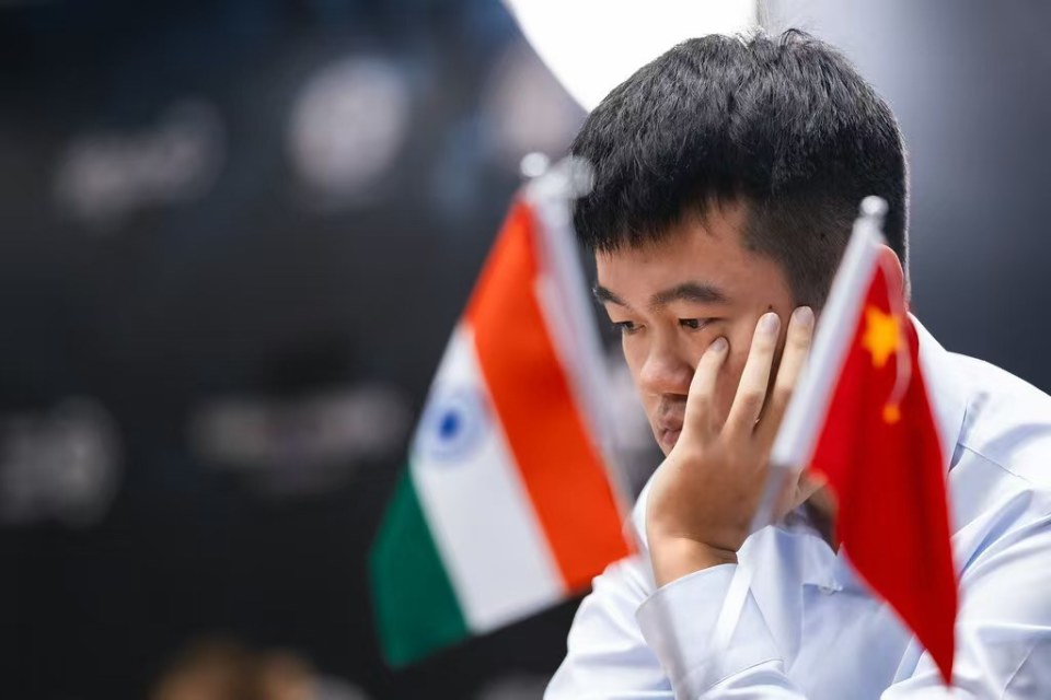 国际象棋世界冠军赛次盘丁立人战平对手_腾讯新闻