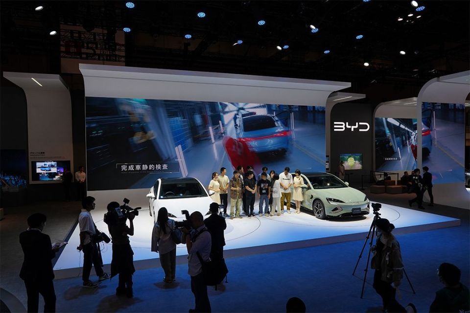 byd seal亮相东京车展 2024年春季日本上市