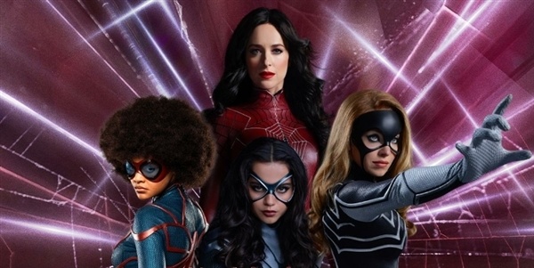 《蜘蛛夫人》新海报发布:全员美女超英片_腾讯新闻