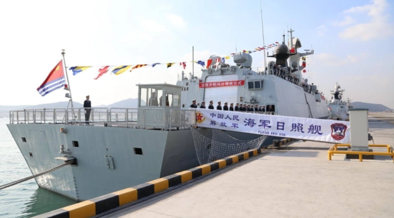 119"贵阳"舰等驱逐舰和护卫舰,均隶属于驱逐舰第十支队.