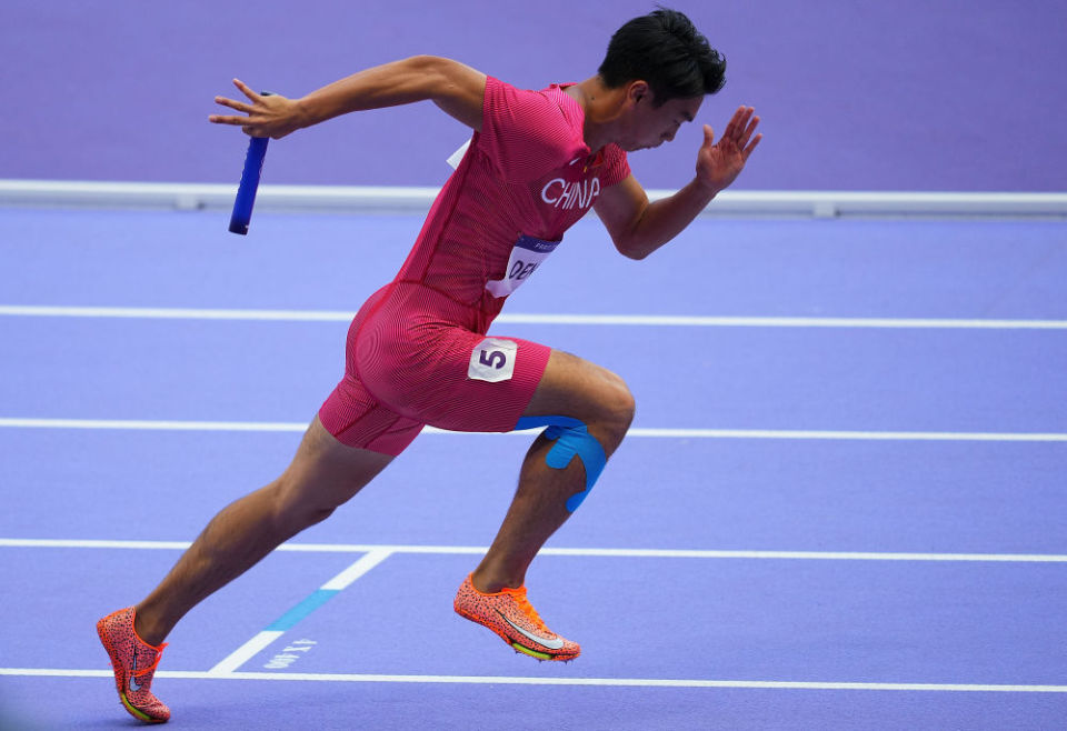 巴黎奥运会丨中国队挺进田径男子4x100米决赛