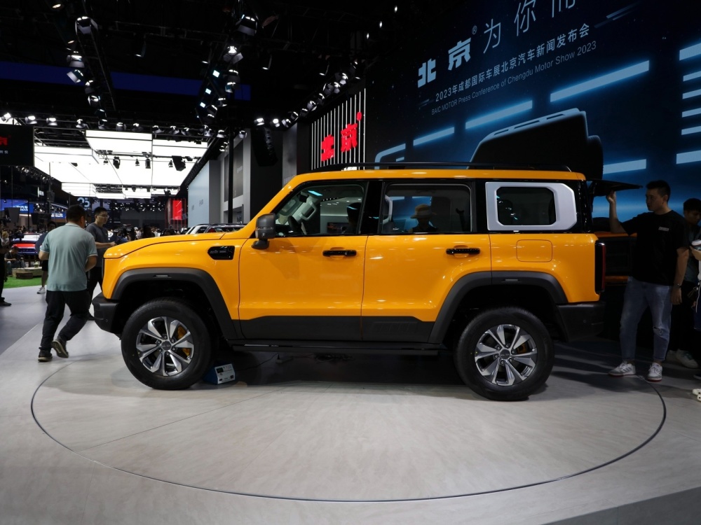 将于9月正式量产,全新北京bj40成都车展车亮相_腾讯新闻