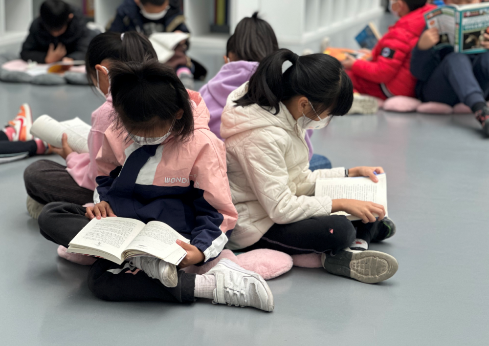 将校园建成开放图书馆北京中小学打造阅读新场景