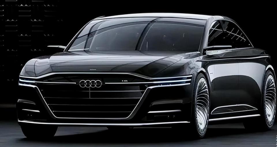 2025款"奥迪a8"首次现身,换电子后视镜,内饰不再低调!