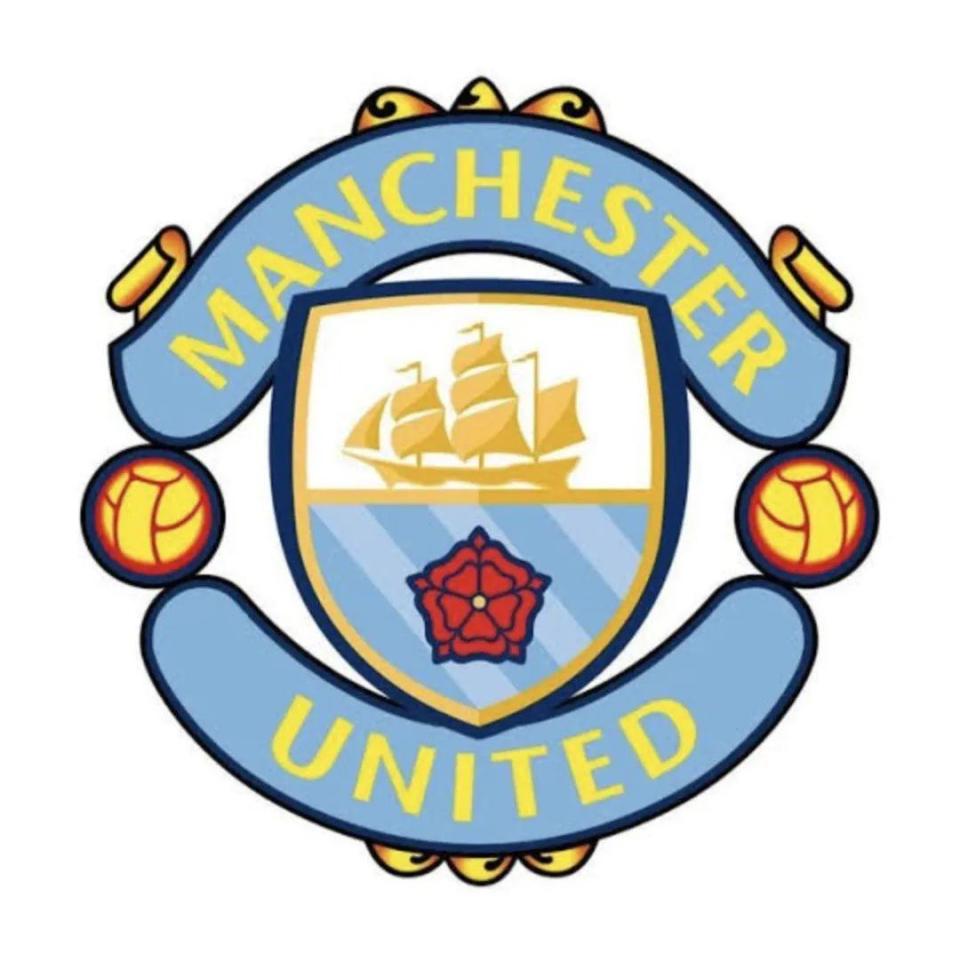 曼彻斯特的天空是青一块紫一块的