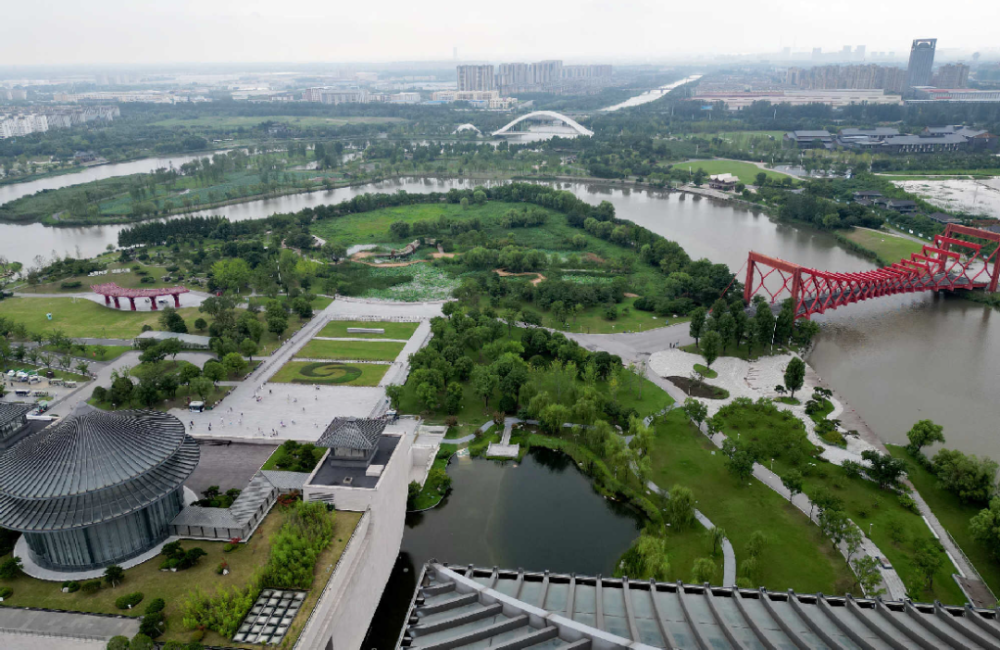 换个角度!"解锁"古城扬州的"俯瞰风景"