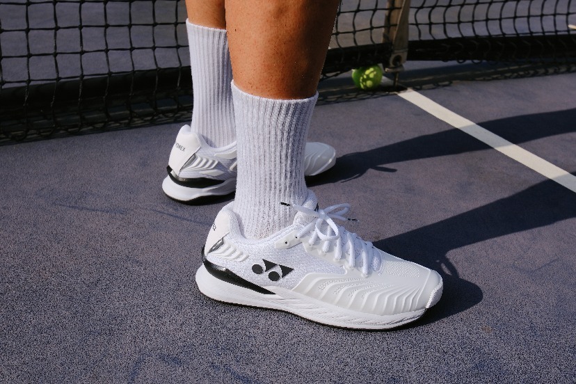 yonexshte4macex白色网球鞋测评透气耐磨均衡稳定