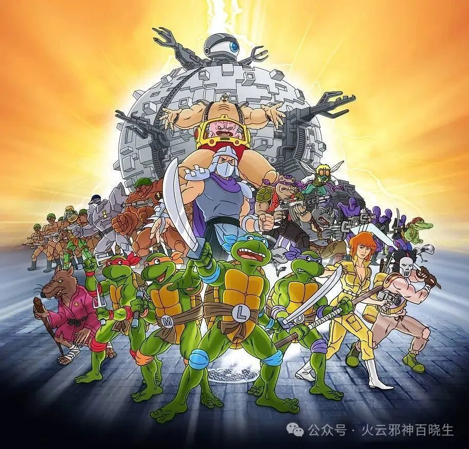 还有人记得忍者神龟和斯普林特大老鼠么?