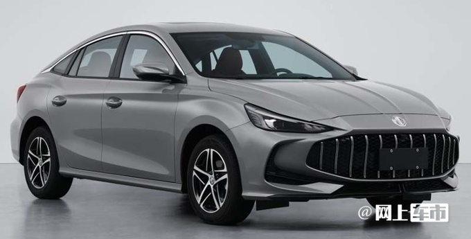 新款名爵mg5实拍曝光换家族式大嘴尺寸加长