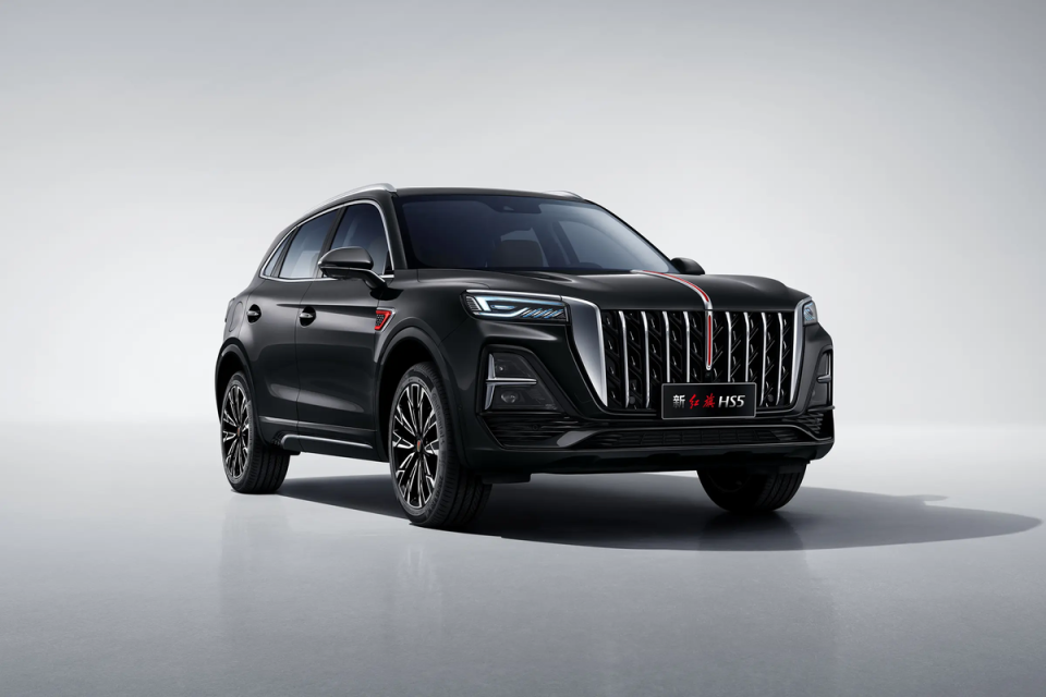 红旗hs5综合油耗7.34l,单靠时尚,霸气外观,销量怎能上得去?-腾讯新闻