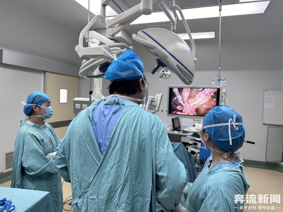 兰大二院为2月龄患儿实施腹腔镜手术