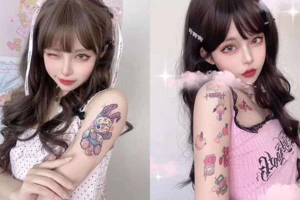 开始强调风格后,fomi成了半个纹身贴设计专家.