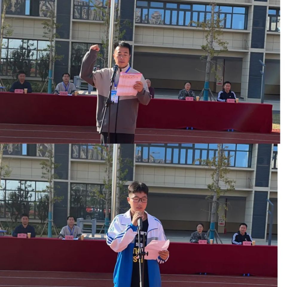 寿县第三中学教育集团新桥初中成功举办第一届田径运动会暨第一届阳光