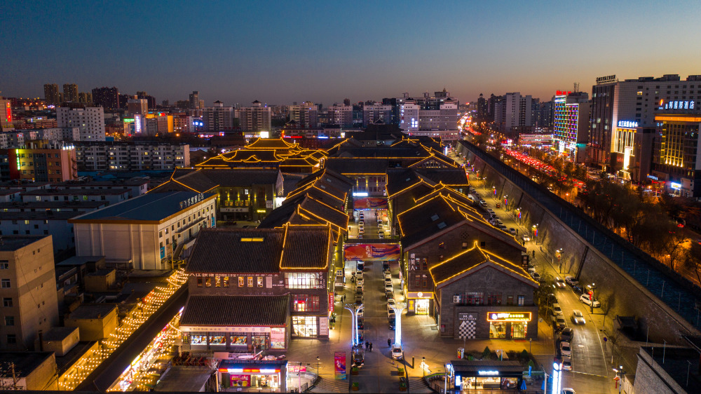 国家级旅游休闲街区榆林夫子庙文化旅游步行街沿袭历史脉络留住人间